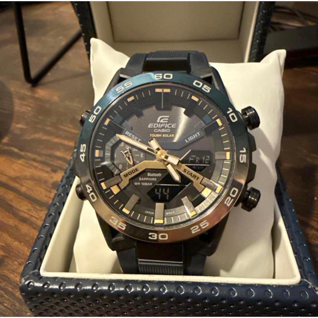 Used Casio Edifice ECB-2000YNP-1AJF Solar Bluetooth