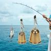 Рыболовные сигнализаторы-колокольчики Морские рыболовные колокольчики с зажимами для удилищ Медные колокольчики Рыбный сигнализатор Ручное измерительное сигнализирующее устройство