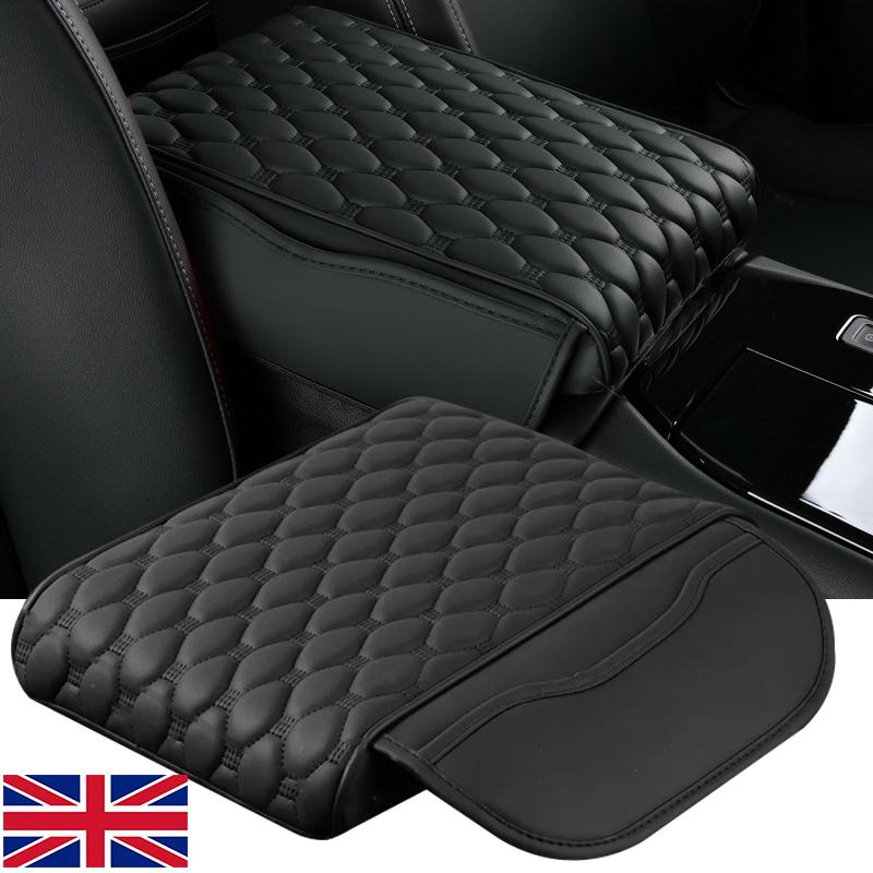 Кожаный универсальный чехол для подлокотника автомобиля, центральная консоль, защитная накладка на подлокотник, кожаный ящик для консоли автомобиля