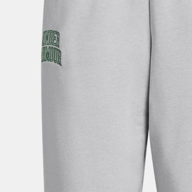 Under Armour Уличные повседневные удобные спортивные брюки с буквенным узором и завязками на средней посадке, женские плавки, серые 1386496-011