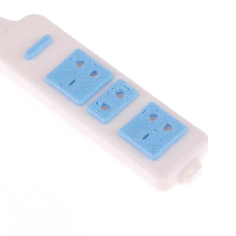 1 шт. Бытовая техника Аксессуары 1/12 Кукольный домик Розетка с кабелем Модель Кукольный домик Украшения Детские ролевые игры Игрушки