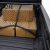 Self Driving Tour Gear Truck Cargo Net, Bed Organizer Stretchable Elastic Net Pickup with 4 Hooks for Bed, SUV Trunk Off Road Accessories