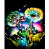 Frame Diy Painting By Numbers For Adults Starter Kits Colorful Dandelion Scenery Diy Crafts Acrylic Paint For Home Decors 40x50