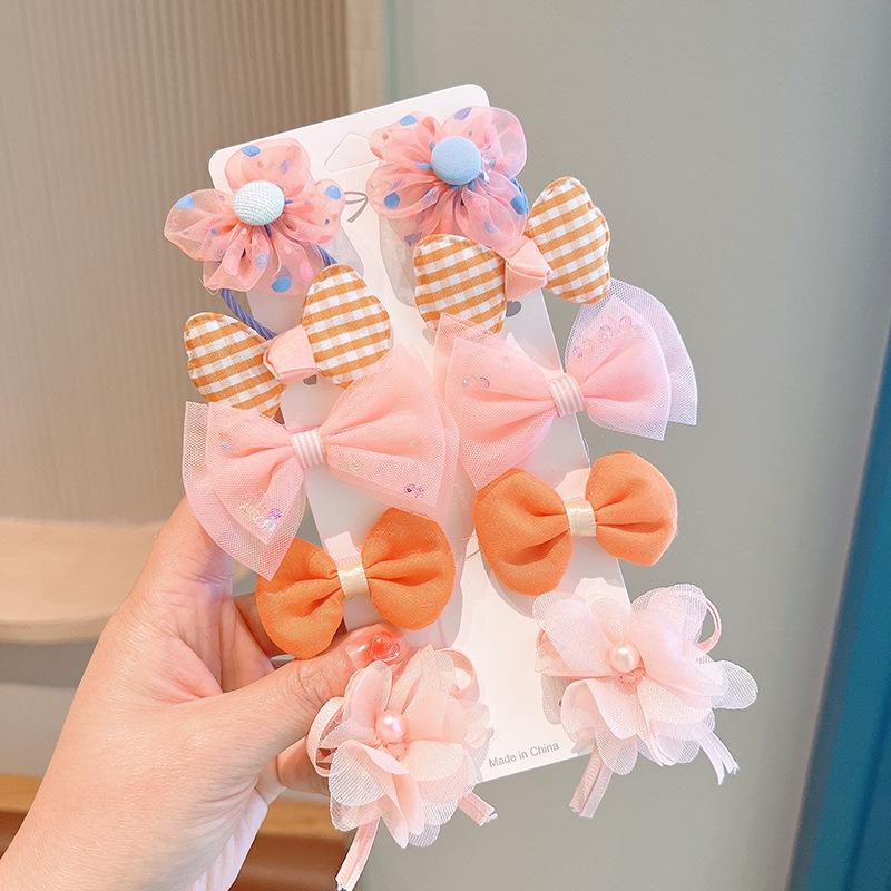 Korean Style Cartoon Hair Clips for Girls - Cute Princess Hair Accessories for Baby & Kids, Anti-Slip Baby Hairpins