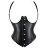 Leather Camisole Corset with Body Shaping and Abdomen Control