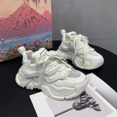 Весна и лето Новые универсальные дышащие кроссовки повседневные