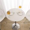 Round Waterproof Table Cover Cloth Protector Polyester Tablecloth Catering Fitted Table Cover with Elastic Edged