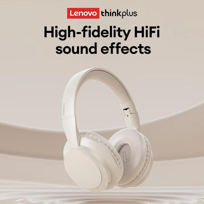 НОВЫЕ беспроводные наушники Lenovo TH11, накладные Bluetooth-наушники, HIFI стерео музыка, игровые, с шумоподавлением, 24 часа работы
