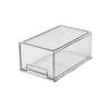 Face Masque Drawer Storage Box Clear PET Large Capacity Multifunctional Stationery Makeup Office Supplies Jewelry Accessories Organizer Container