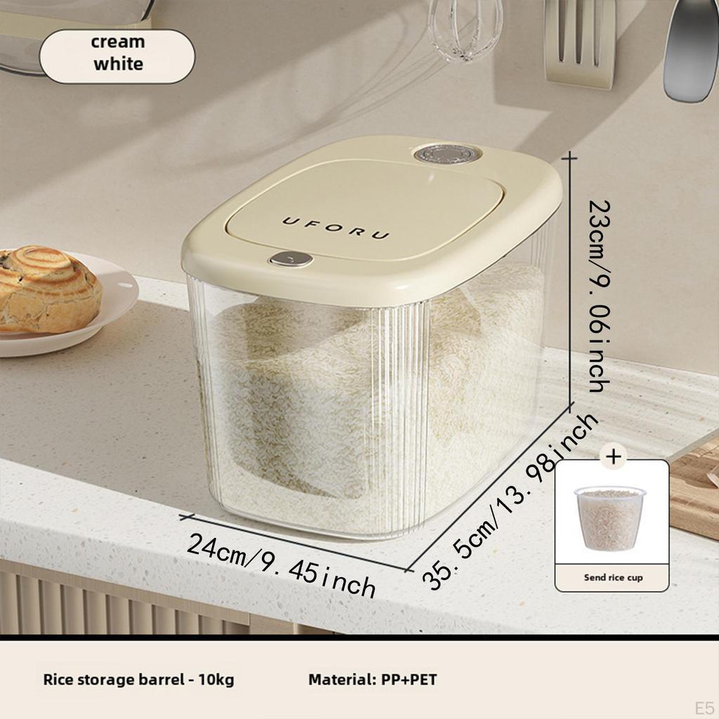 Контейнер для риса, муки и сахара, герметичные контейнеры для выпечки, хлопьев