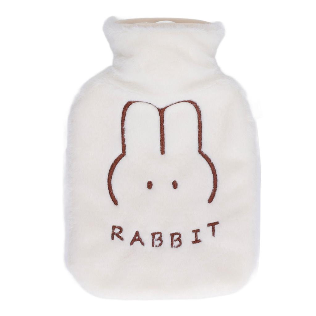 Бутылка для горячей воды 1 л симпатичный съемный плюшевый чехол утолщенный ПВХ анти ожоговый мешок для горячей воды для рук Be