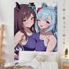 Uma M-Musume Special Cinderella Flag Room Bedroom Home&Outdoor Wall Hanging Printed Background Decoration Art Banner Bedroom