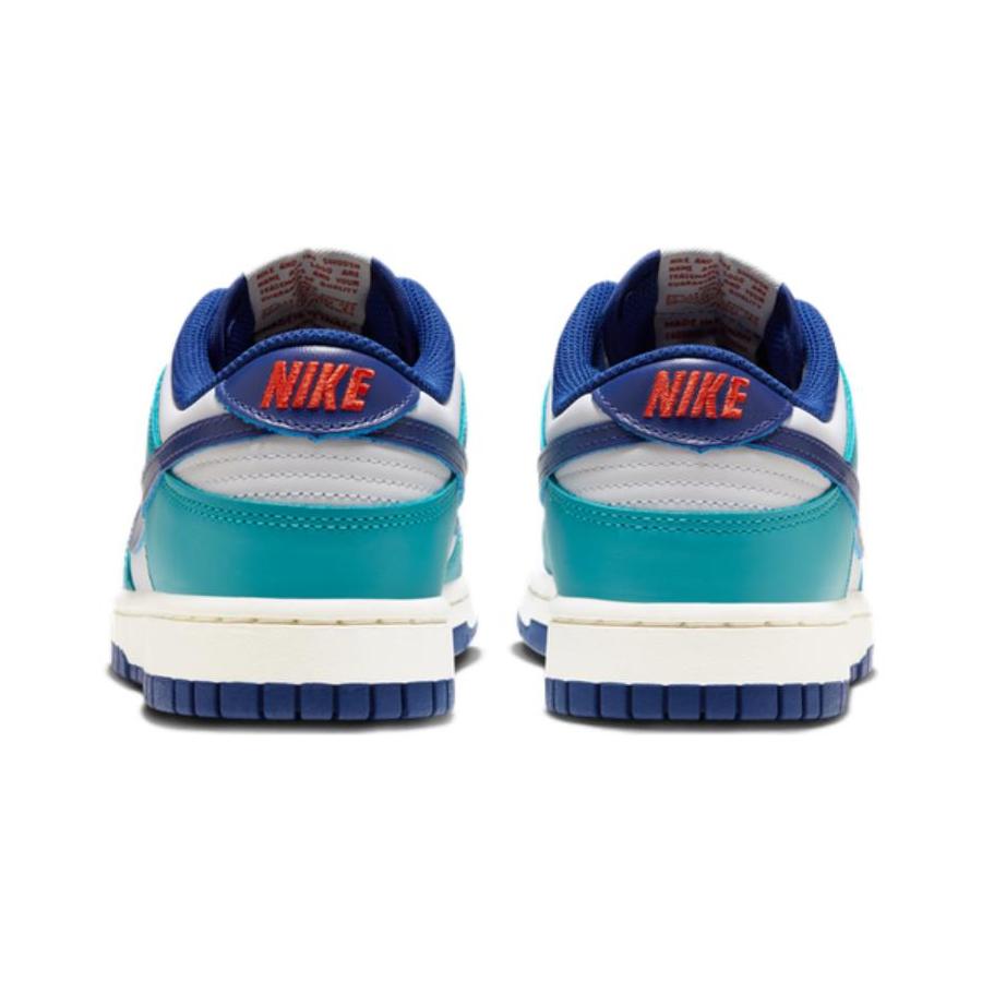 Nike Dunk Low Teal Nebula Deep Royal Женские кроссовки для скейтбординга FQ6870-141