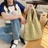 Женская модная стеганая сумка на плечо, космическая хлопковая сумка большой вместимости и кошелек для женщин, дорожная сумка-тоут для покупок, сумки-бродяги