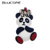 Lovely Style Women Brooch Cute Panda Shape Acrylic Material Brooches On Clothes Bags Casual Jewelry for Girls