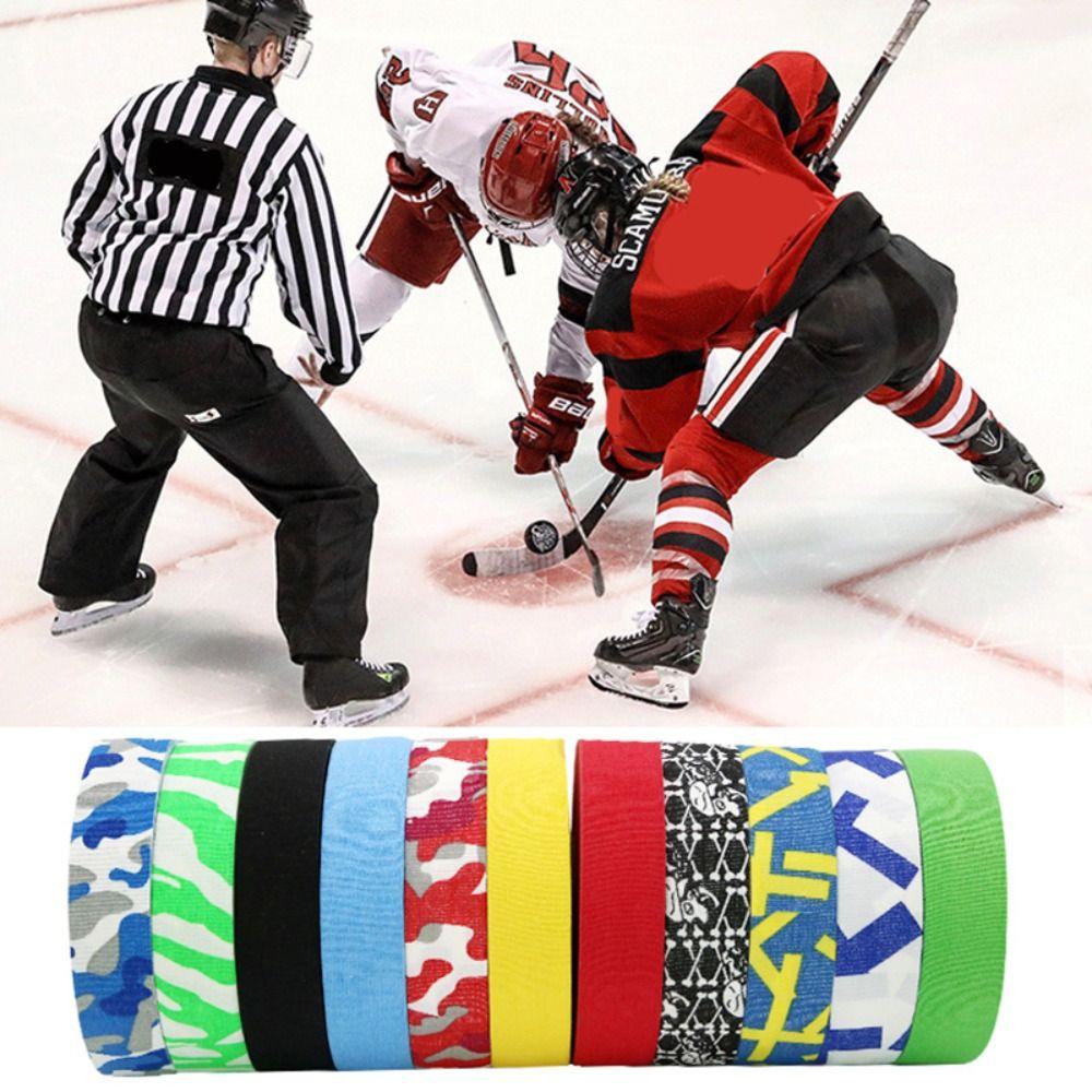 2.5cm*25m Hockey Stick Tape Polyester Athletic Sport Tape Multipurpose Ice Hockey Grip Tape