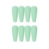 24Pcs/Set Matte Full Cover Manicure Nail Tips False Nails Ballerina Nail Coffin Fake Nail
