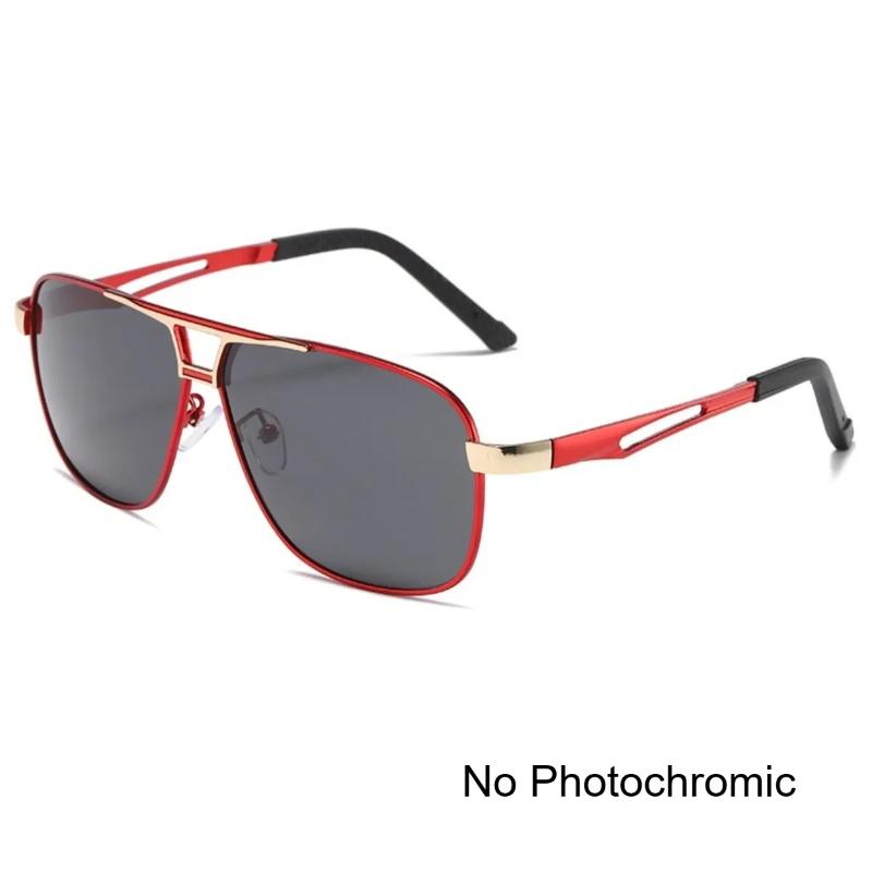 Мужские поляризационные фотохромные солнцезащитные очки для ночного видения, авиаторы, линзы с изменяемым цветом, желтые, для вождения