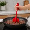 Силиконовый измельчитель для мяса с 4 лезвиями, Неприлипающий длинный ручка, Пресс для мяса, Термостойкий инструмент для измельчения говяжьего фарша, Кухонные принадлежности