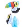 Inflatable Swim Arm Band Cute Toucan Pattern PVC Nontoxic Inflatable Swimming Arm Sling for 3 to 6 Years Old Children
