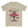 Vintage Hollow Knight Silksong Hornet T-Shirts for Men Round Collar Cotton T Shirts  Short Sleeve Tee Shirt Plus Size Clothes