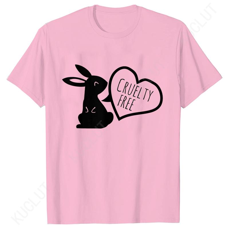 Bunny Heartbeat Shirts for Women Unisex Bunny Fashion Casual Tshirts Rabbit Cartoon Shirt Pet Rabbit Animal Lover Gift Tshirt Tops