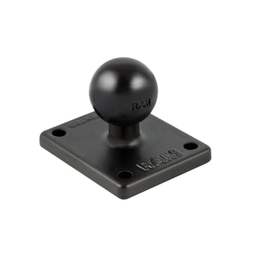 RAM MOUNTS Ram Mount Mount Part 2x1.7 Base AMPS Hole Pattern Black RAM-B-347U