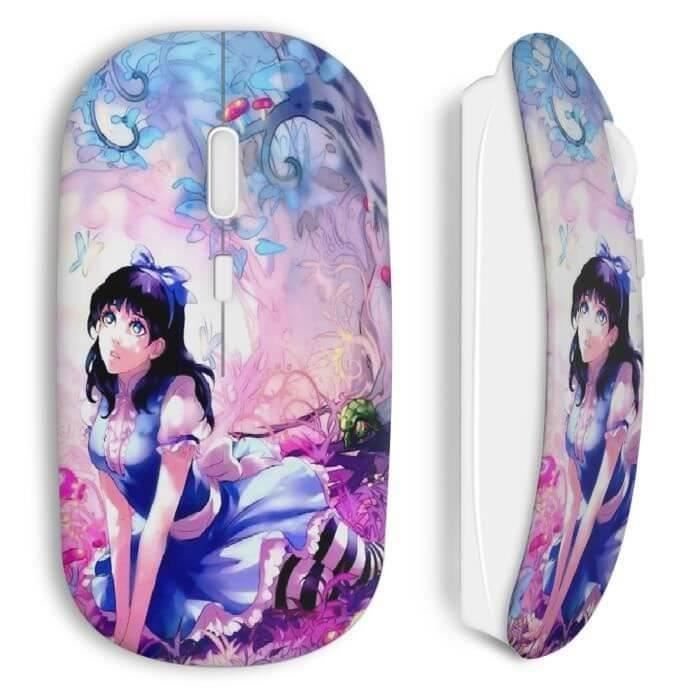 Anime Kawaii Girl Wireless Mouse