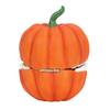 Pumpkin Storage Box Resin Decorative Candy Bowl with Hinged Lid Halloween Desktop