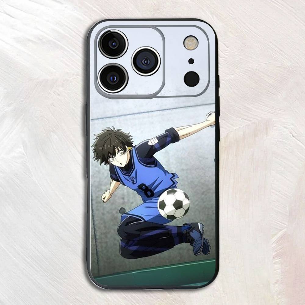 Милый Силиконовый Чехол Для Телефона B-Bachira Meguru Для iPhone 17,16,15,14,13,12 X XS Plus Pro Max Ударопрочный Мягкий Чехол