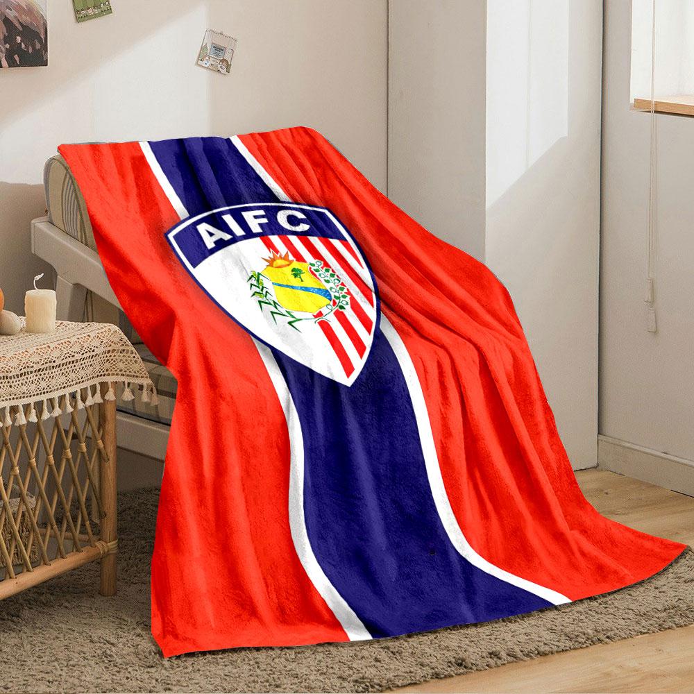 AIFC Logo Blanket Design for all seasons blanket lunch break throw gift