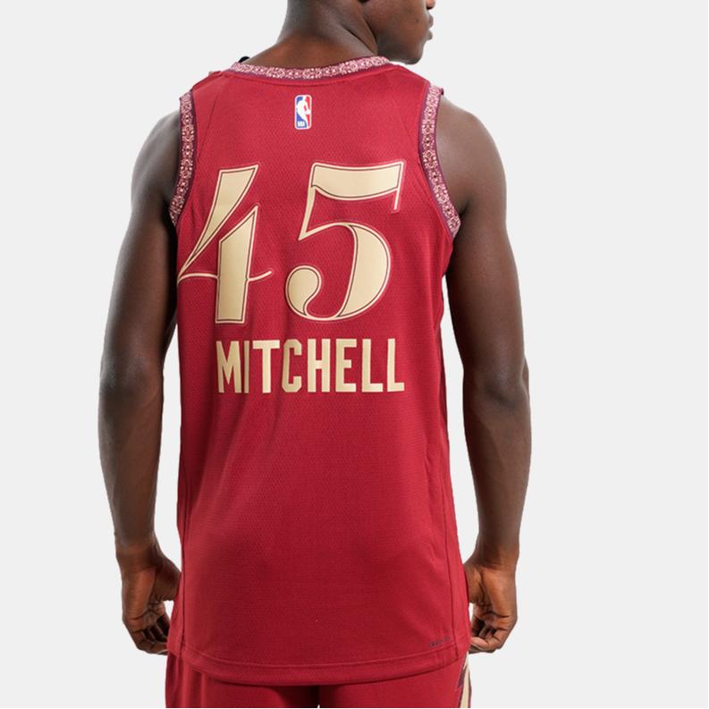 Nike Повседневный баскетбольный жилет без рукавов City Edition Fan Jersey для мужчин, красные топы DX8498-601