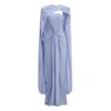  new European and American sexy tube top waist dress hanging neck elegant design temperament elegant banquet dress