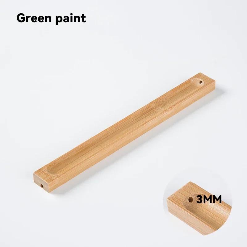 1 шт. 23 см деревянный держатель для благовоний деревянный держатель для благовоний сандаловое дерево основание катушки украшение для дома отверстие 3 мм