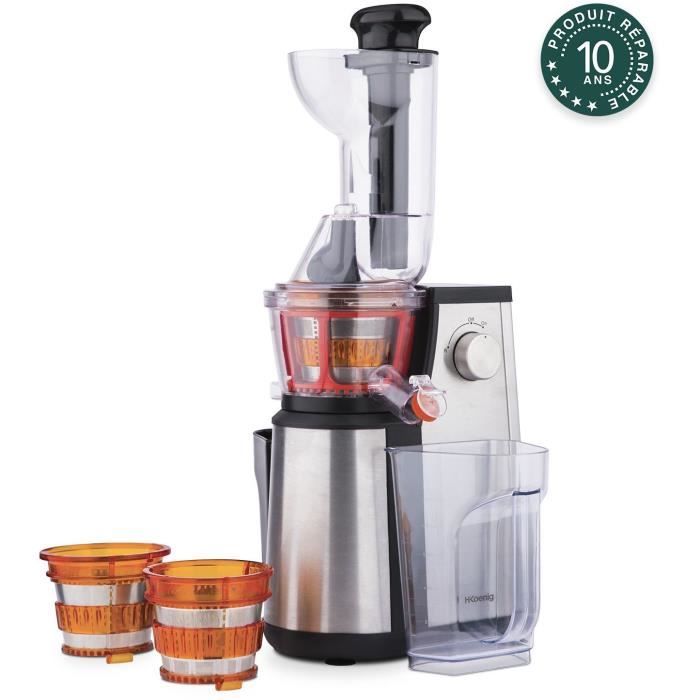 Vitalice Vertical Juicer - HKoeNIG - GSX22 - 400 W - 1 L - Stainless Steel / Black