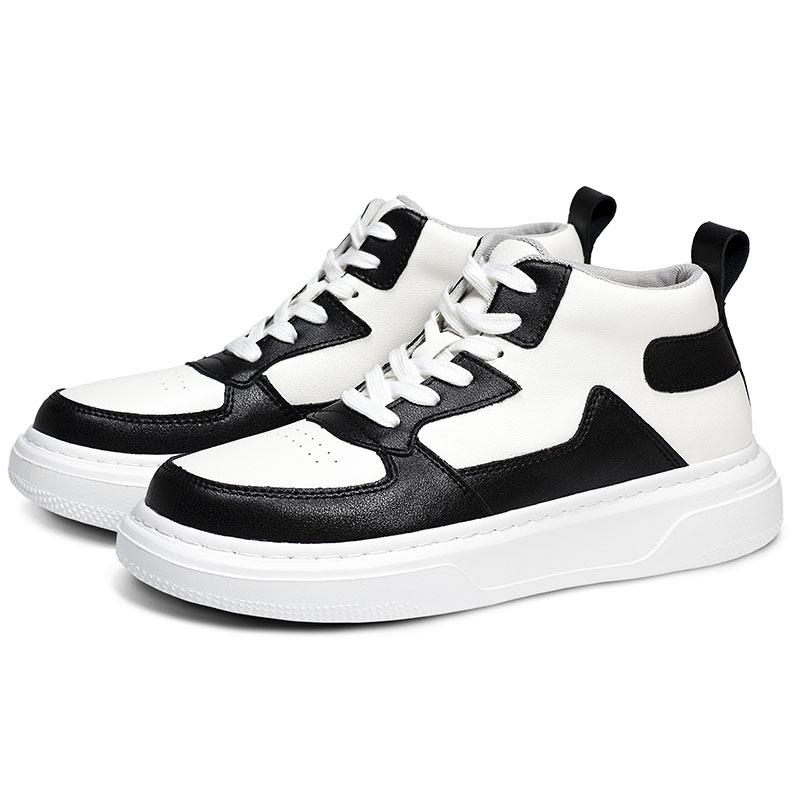 Высокие кеды Xiaobai для пар, невидимая внутренняя платформа для увеличения роста, студенческие кеды на платформе, трендовая мужская и женская обувь