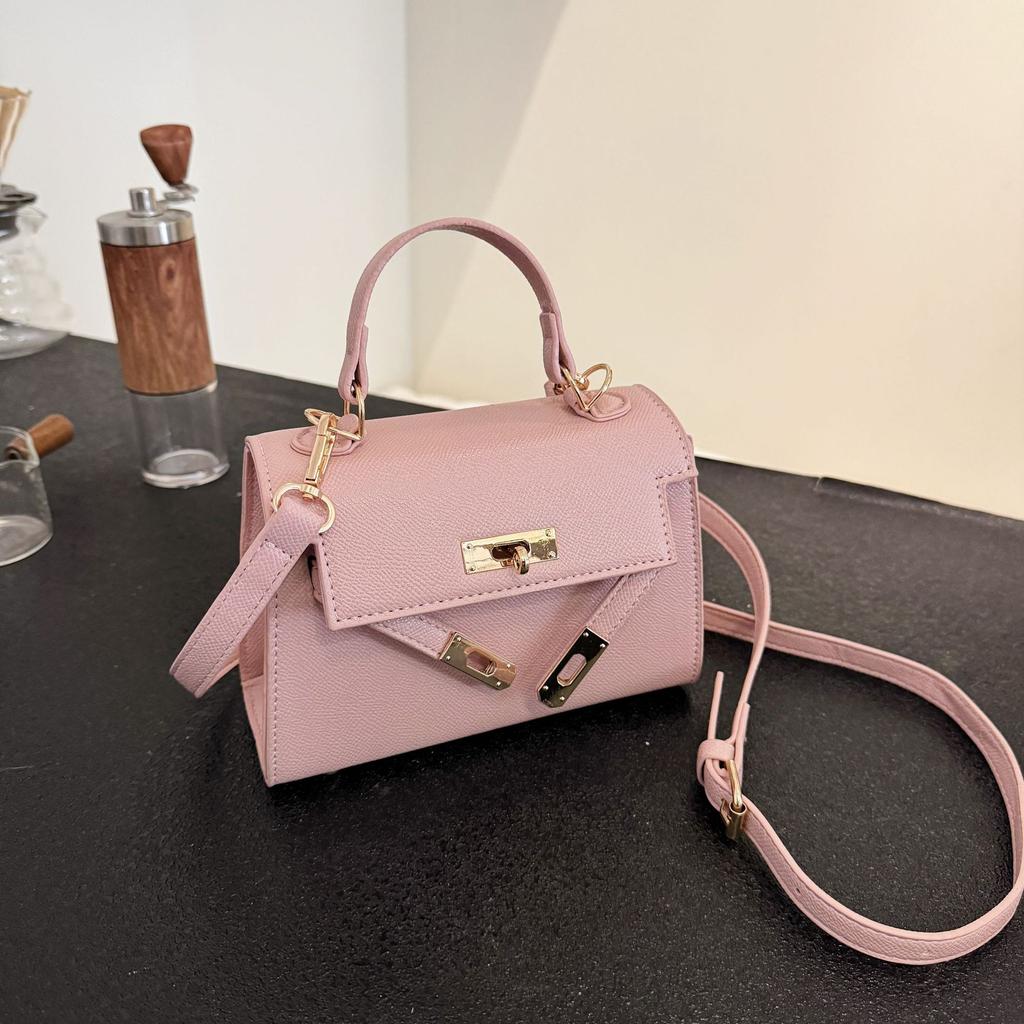 Bags for Women's Texture, Fashionable and High-end Women's Bag, One-shoulder Crossbody Bag, Carry-on Niche Commuter Kelly Bag