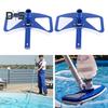 Pool Brush with Safe Suction Port Ergonomic Design Pool Brush Professional Grade Pool Maintenance Tool Cleaning Accessory