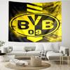 BVB Print Tapestry, Backdrop, Easy Setup, Ideal for Bedroom, Office & Living Room, with Aesthetic Wall Hanging Decor.