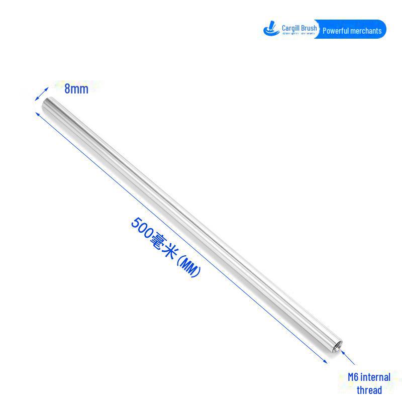 Щетка для труб из нержавеющей стали M6 для глубокой очистки отверстий и удаления ржавчины, сталь 304