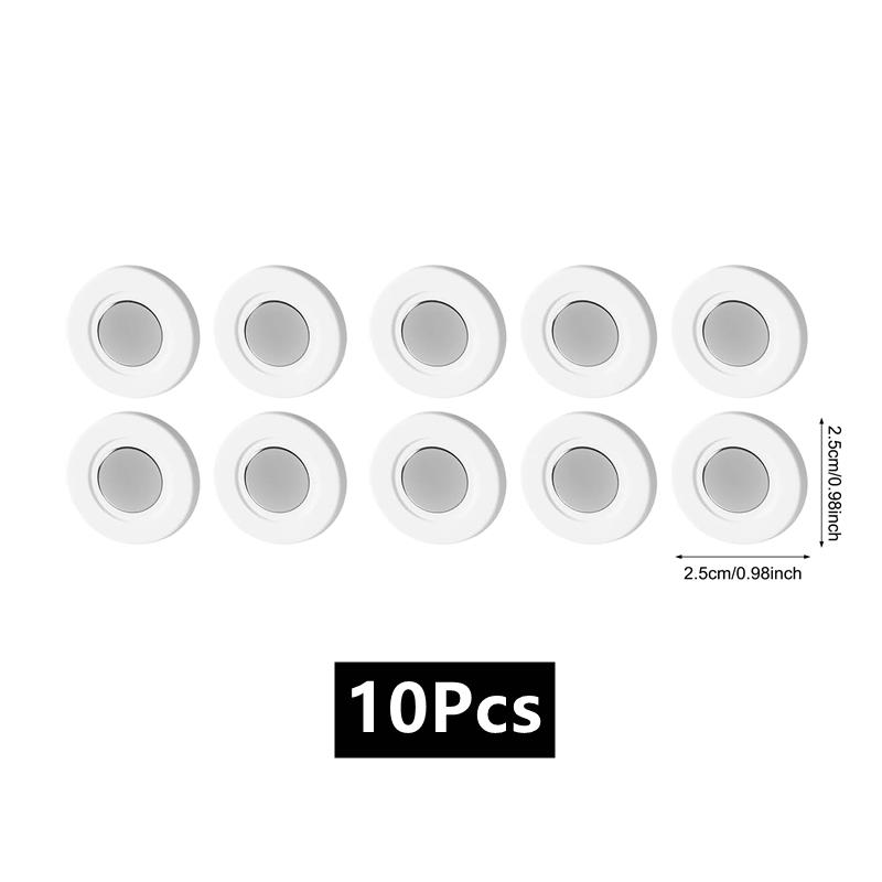 3/6/12 шт. Прочный магнитный держатель для пульта дистанционного управления Настенное крепление Самоклеящийся держатель для пульта дистанционного управления для ТВ/кондиционера для дома/офиса