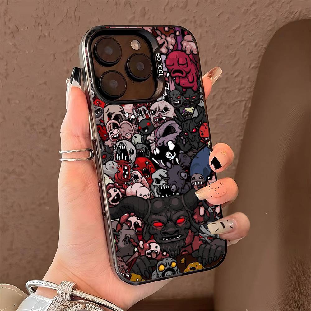 Чехол для телефона The Binding Of Isaac для iPhone 17 Air 16 15 14 13 12 11 Pro Max Цветная жесткая крышка