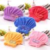 Women's Coral Fleece Quick Dry Hair Cap Tool Drying Hat Bathing Towel Bath