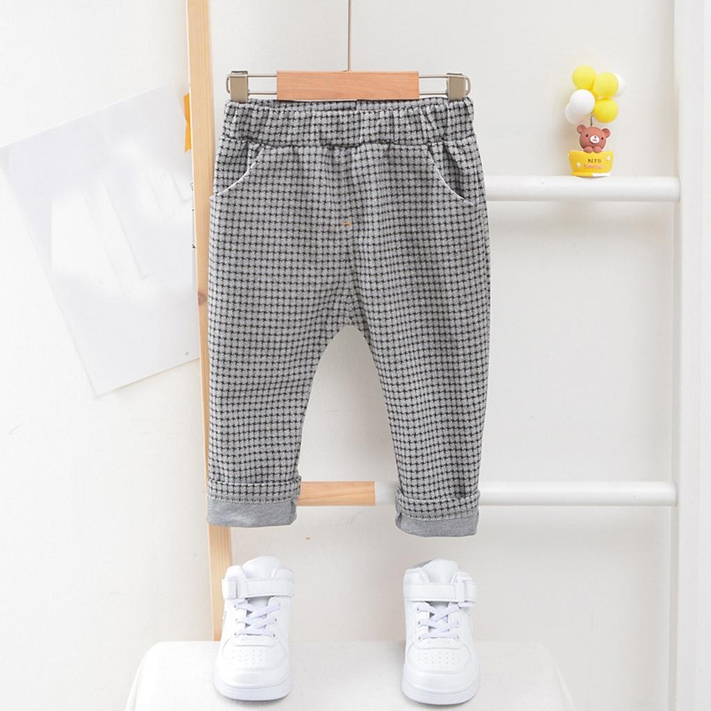 Модный костюм для мальчиков, комплект из трех предметов для новорожденных и детской одежды