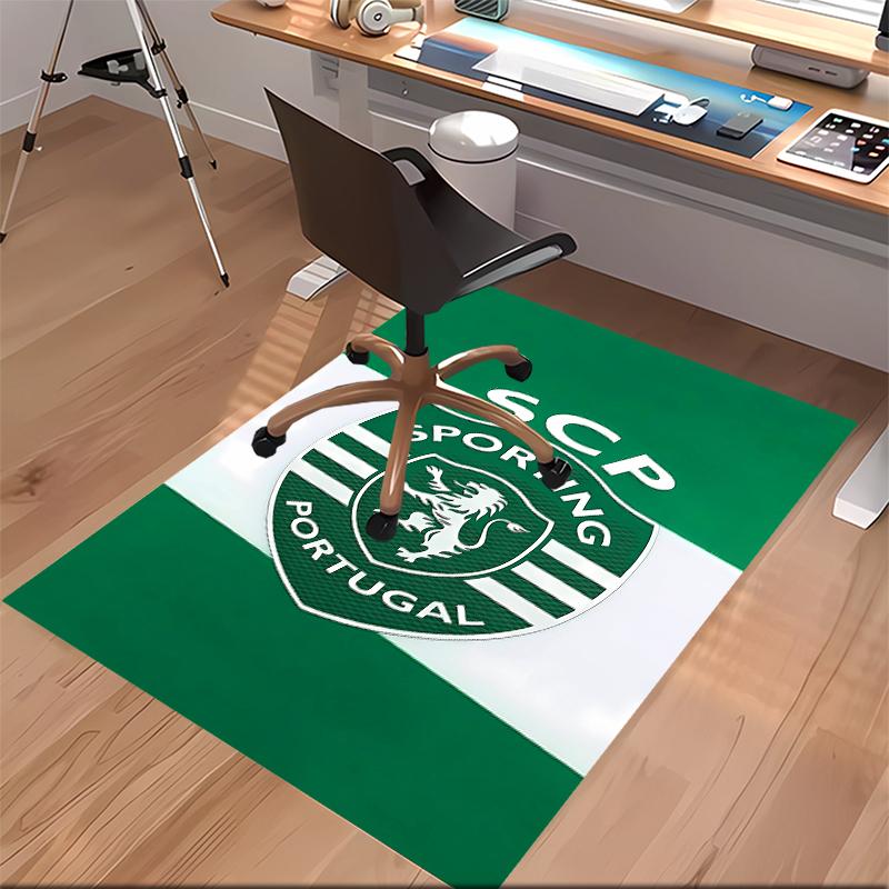 Sporting CP logo Printed Absorbent Washable Carpet, Non-Slip Bathroom Mats, Kitchen Rugs, Yoga Mat,Living Room Entrance, Camping Picnic Rugs