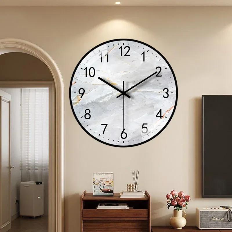 8 дюймов Простые модные настенные часы Тихие красивые трехмерные подходят для учебы Гостиной Спальни Для отправки друзьям