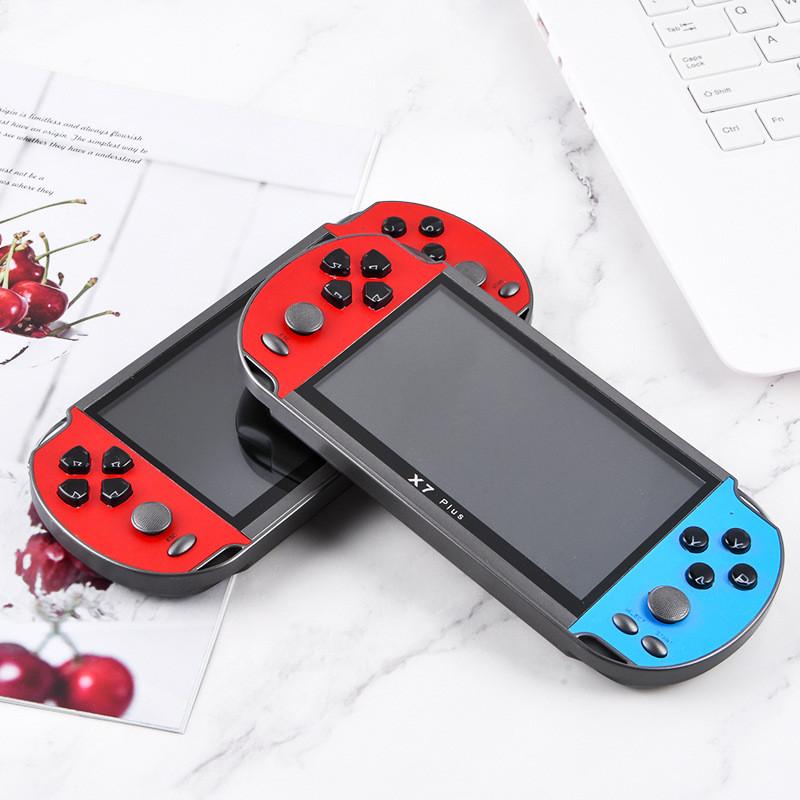Портативная ретро игровая консоль X7plus 5,1 дюйма Винтажная портативная игровая система