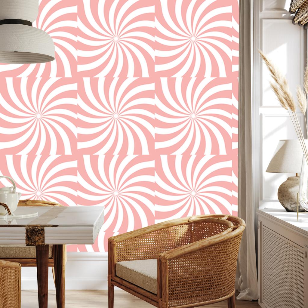 Wallpaper Hippie background coral and white, coral background 50x1000