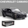 1/24 Scale Chevrolet Camaro Alloy Sports Car Model Diecast Simulation Model Collection Hobbies Decoration Boutique Ornament Gift for Boyfriend