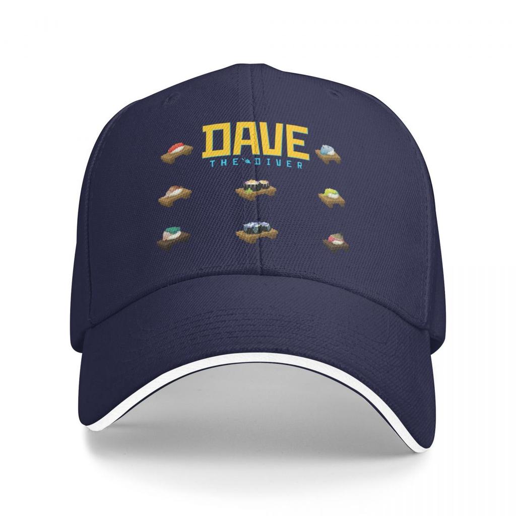 Baseball Caps Dave The Diver Game Awesome Casquette Female Male Casual Summer Caps